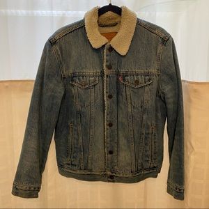 Vintage Levi’s Sherpa Denim Jacket